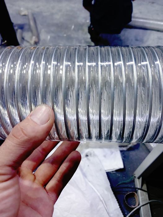 Gofra shlanglar xarxil oʻlchamda