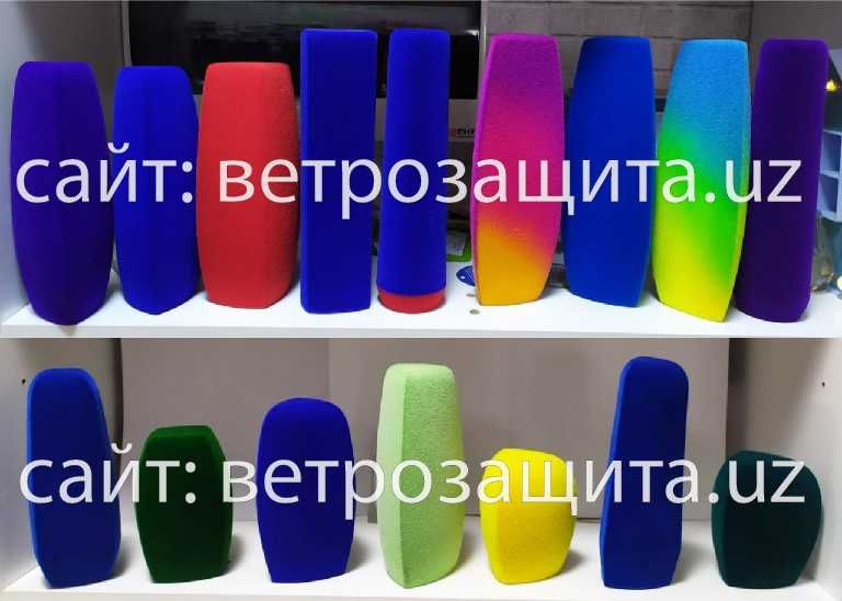 Насадка для микрофона с логотипом