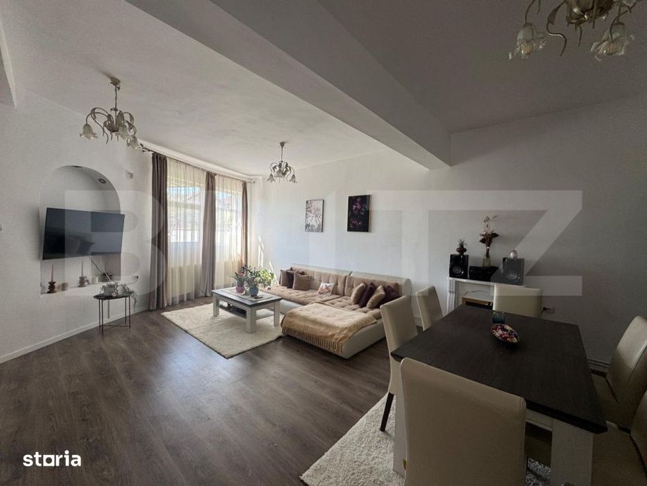 Duplex mobilat complet, 135 mp, teren 323 mp, zona Skit – Alba Iulia