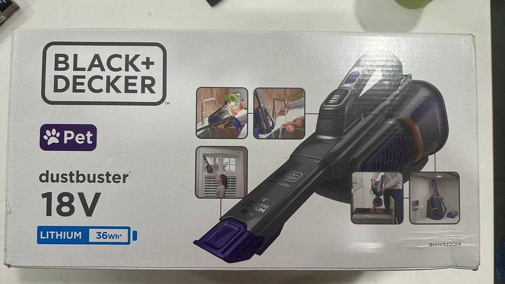 Акумулаторна прахосмукачка Black & Decker BHHV520BFP