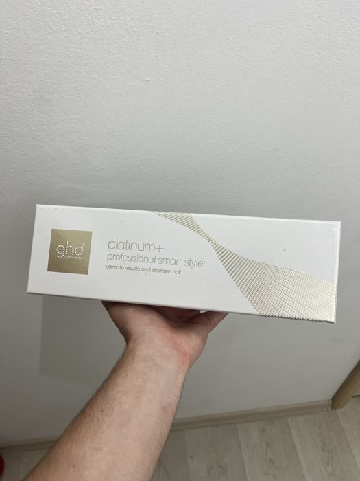 Placa de Par GHD Platinum Plus Alb