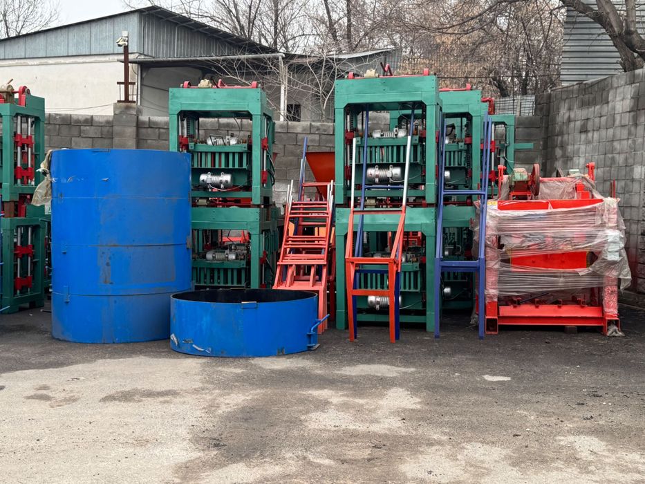 Пескоблок аппарат для пескоблок, шлакоблок, сплитерный блок