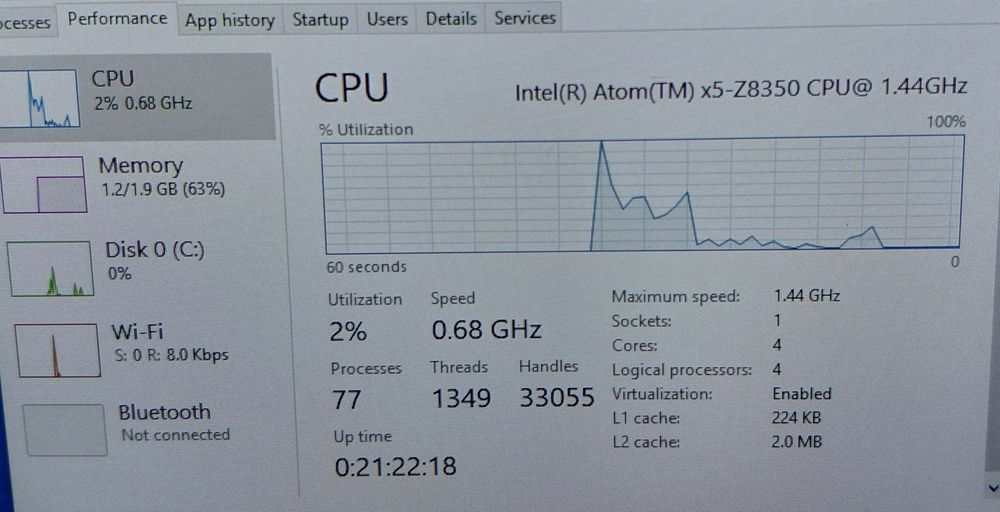 Lenovo tableta 2in1 MIIX 310-10ICR 2GB 64GB LTE