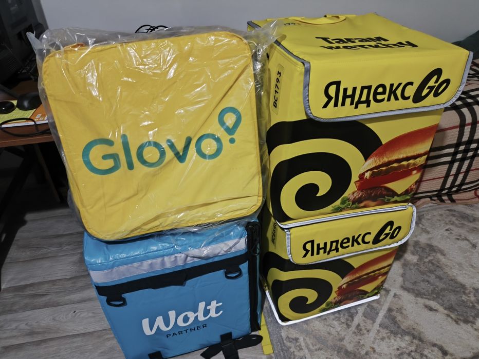 Термо сумка Яндекс Glovo Wolt