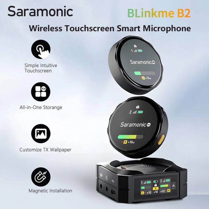 Saramonic BlinkMe B2 двойная беспроводная микрофонная система