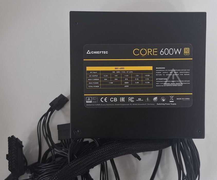 Блок питания Chieftec Core BBS-600S 600 Вт