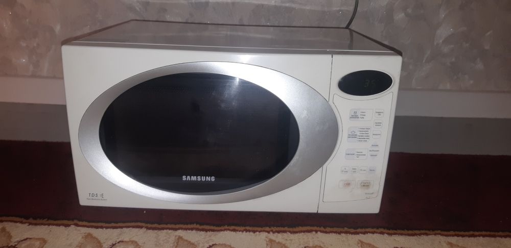 Samsung sensorniy mikrovolnovka holati yaxshi aybi yo'q yaxshi ishlidi