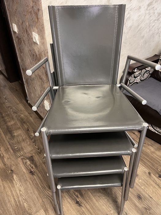 scaune terasa , living , bucatrie structura metalica