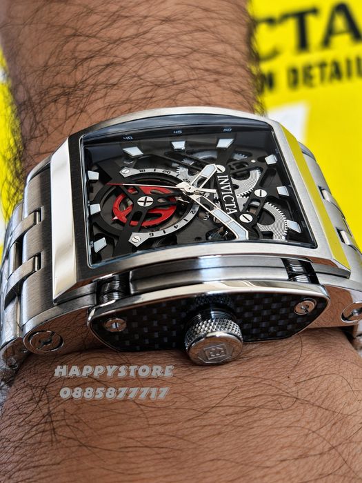 INVICTA Powertrain Gen 2 silver 47 mm, Инвикта нов мъжки часовник
