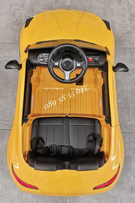 ТОП ЦЕНА!НОВО!Акумулаторна кола DAKOTA YELLOW с 12V батерия,Bluetooth