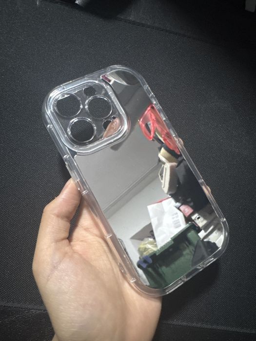Чехол с зеркалом/ iphone 15 pro