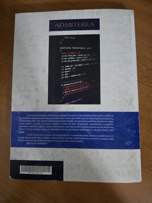 Culegeri admitere politehnica (mate si info)