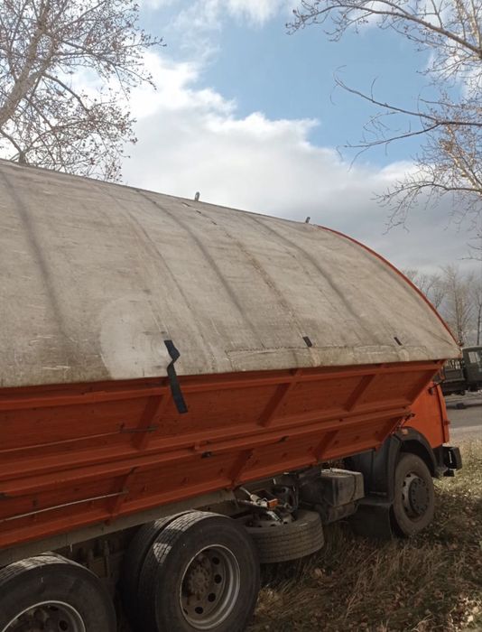 Камаз с прицепом