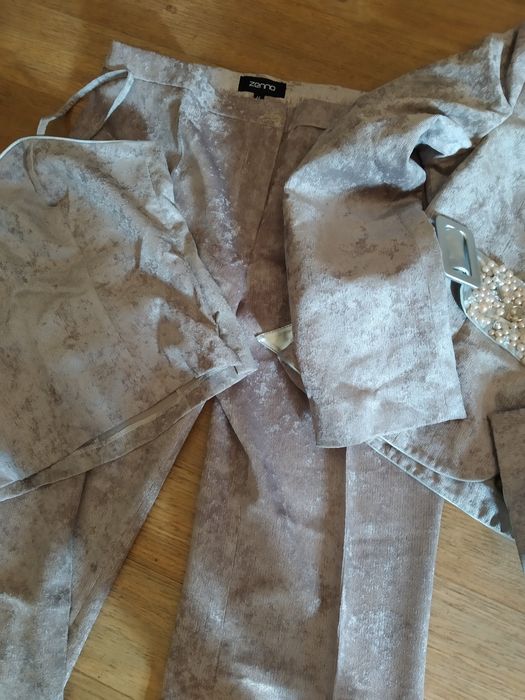 Женская тройка из микро вельвета