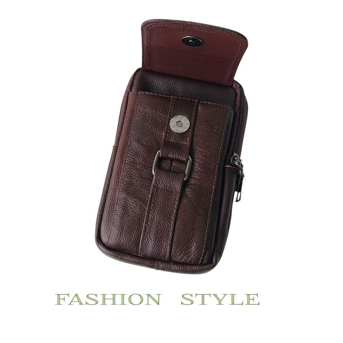 Мъжка чанта от естествена кожа