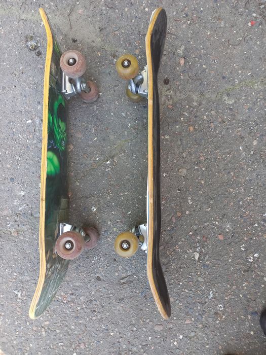 Скейт борд деревян