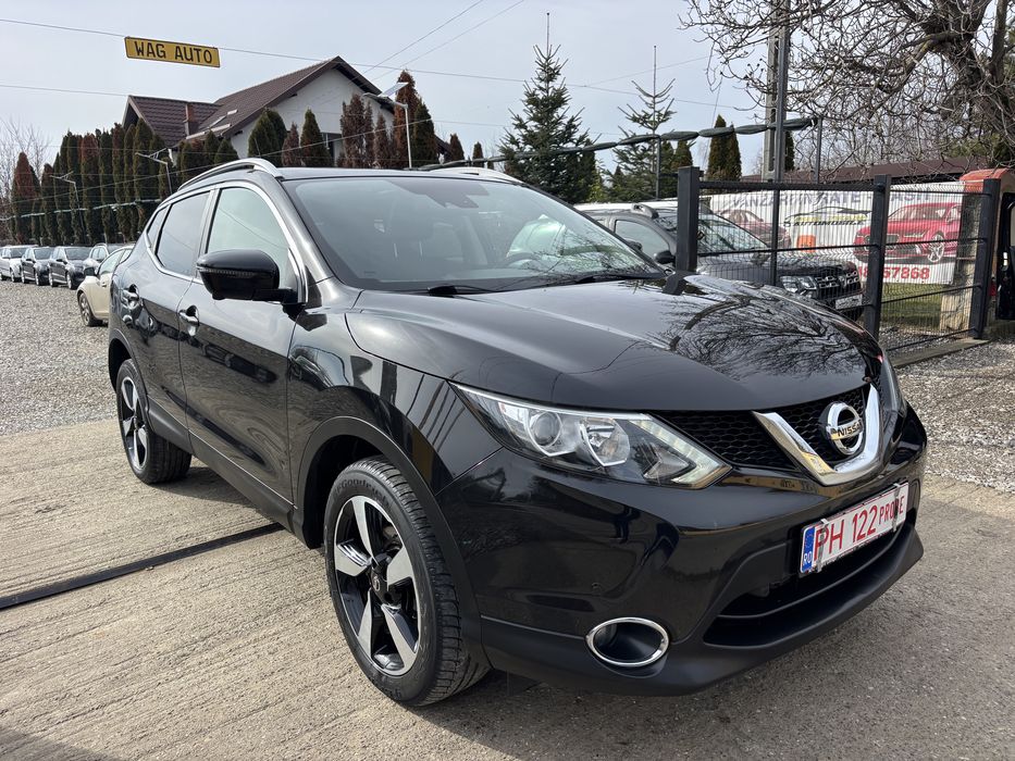 Nissan Qashqai 1.2 tce 2016 euro6 84000 km RATE camere 360’ keylles