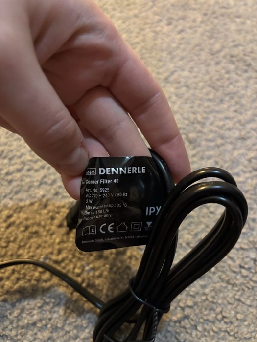 Filtru de colt pentru acvariu