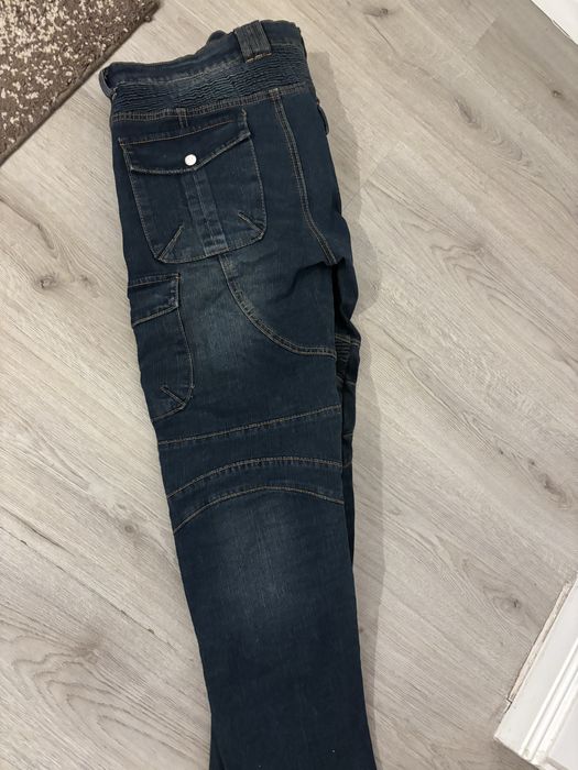 Pantaloni moto cu protector la geninchi si sold