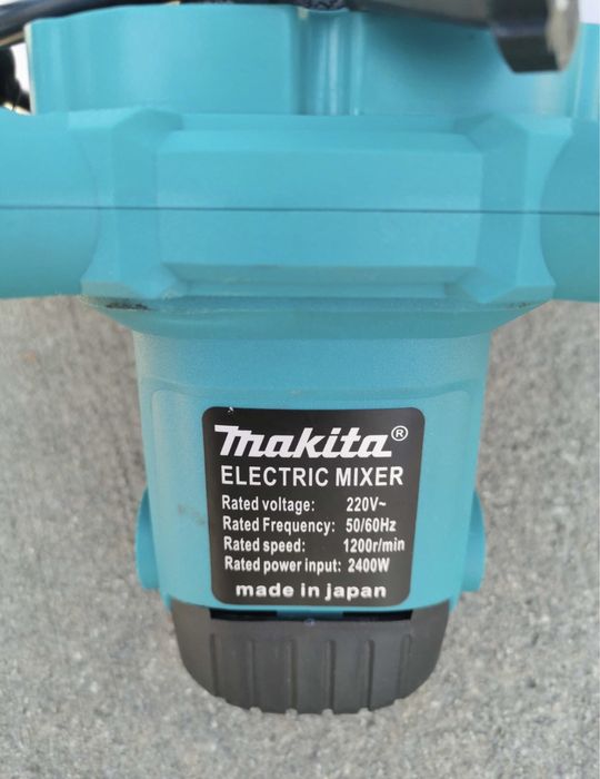Баркалка миксер Makita 2400W Електрически бъркалка за смеси МАКИТА