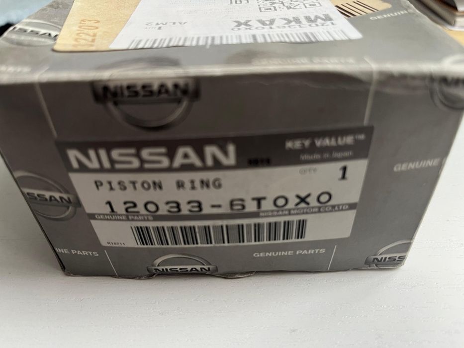 Кольца поршневые Nissan