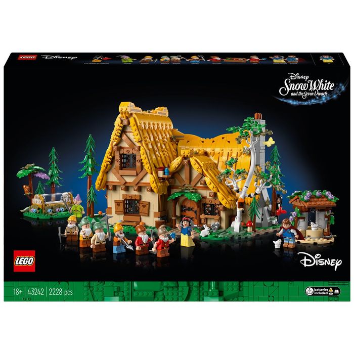 Lego 43242 Къщурката на Снежанка и седемте джуджета