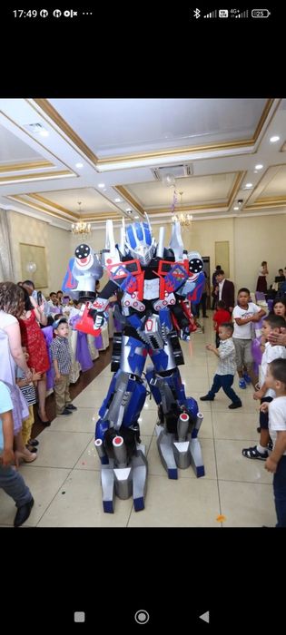 Бизнес!  аниматоры роботы трансформеры костюмы