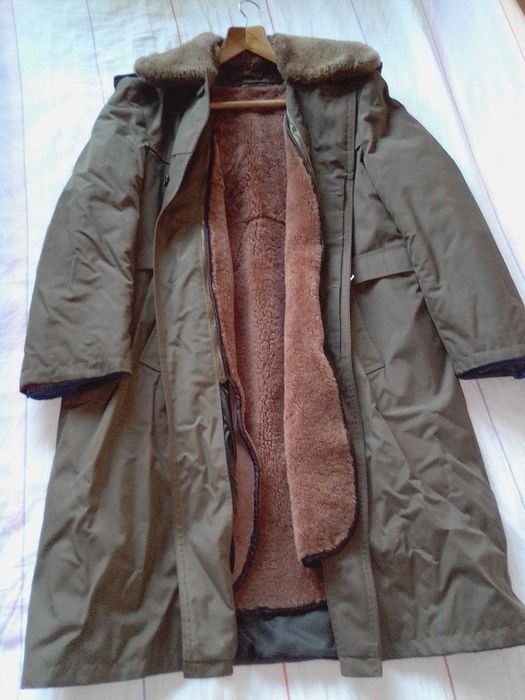 шуба с подплата от агнешка кожа