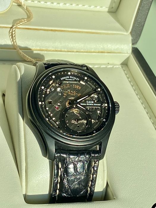Часовник Armand Nicolet L14 O.H.M Small Second Limited Edition