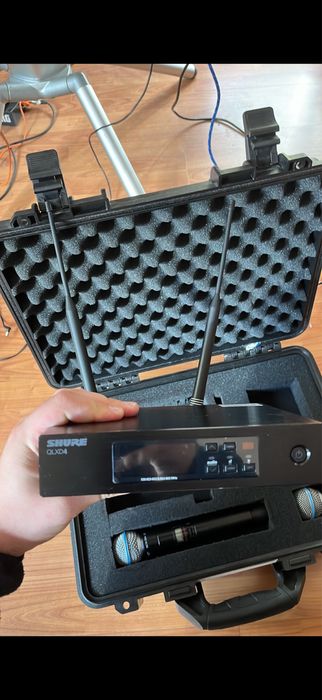 Безжичен Микрофон Shure QLXD s50 Sm58