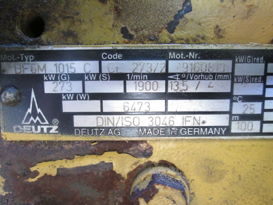 Piese de motor Deutz BF6M1015 , BF6M1015C , BF6M2015 .