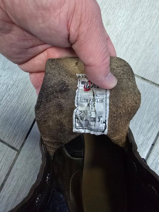 Б/у Ред Винг сефти ботинка