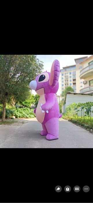 Stitch за парти 2,6m.  И  2 м.