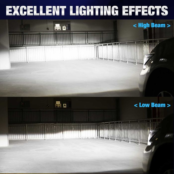 Комплект умалени лед крушки H4 за Автомобил,Мотоциклет,Трактор и др.