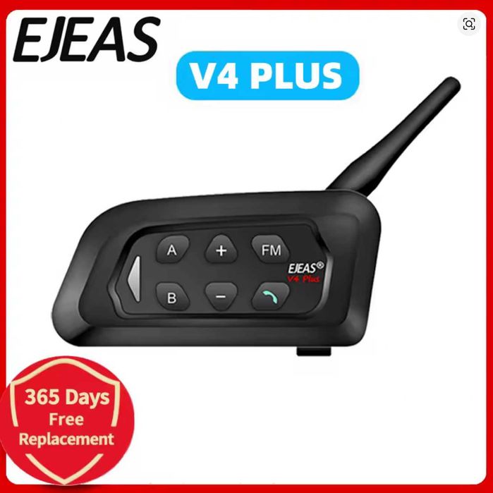 WI FI, устройство за мото каска EJEAS V4 Plus Motorcycle Helmеt