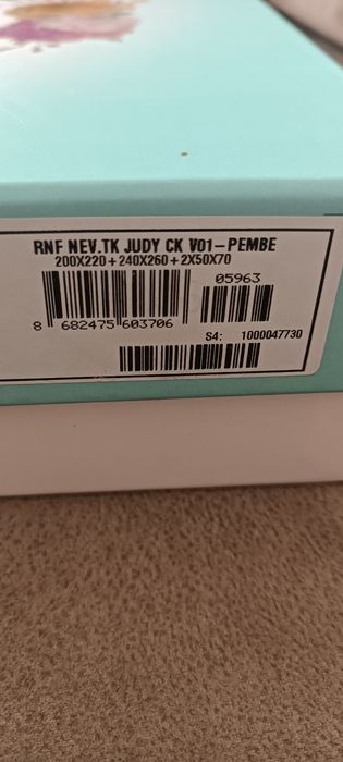 Taç  English Home нов двоен спален комплект  100 %памук ранфорс