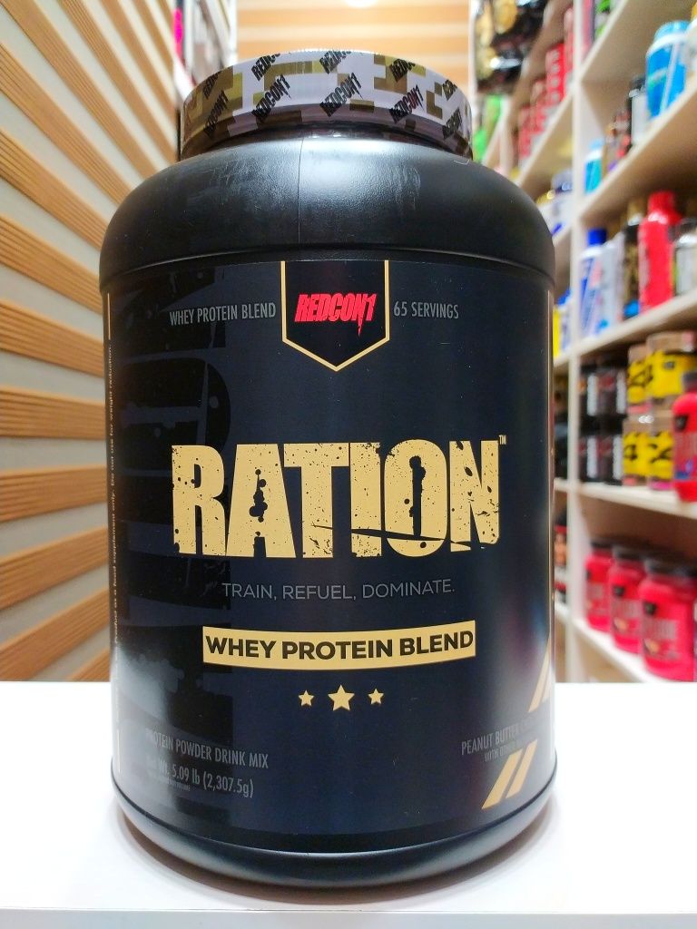 Whey Ration от Redcon на каждую порцию 25 грамм сывороточного протеина ...