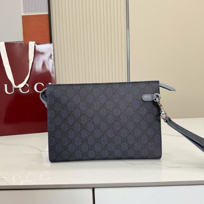 Чанта Gucci Grey Trim Pouch