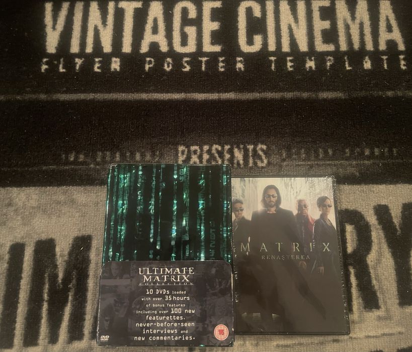 Filme The Ultimate Matrix Collection (10 Disc Box Set) + Renasterea