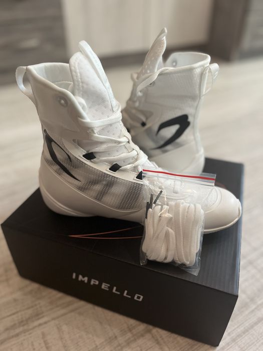 BOXRAW IMPELLO 2.0 бели обувки за бокс