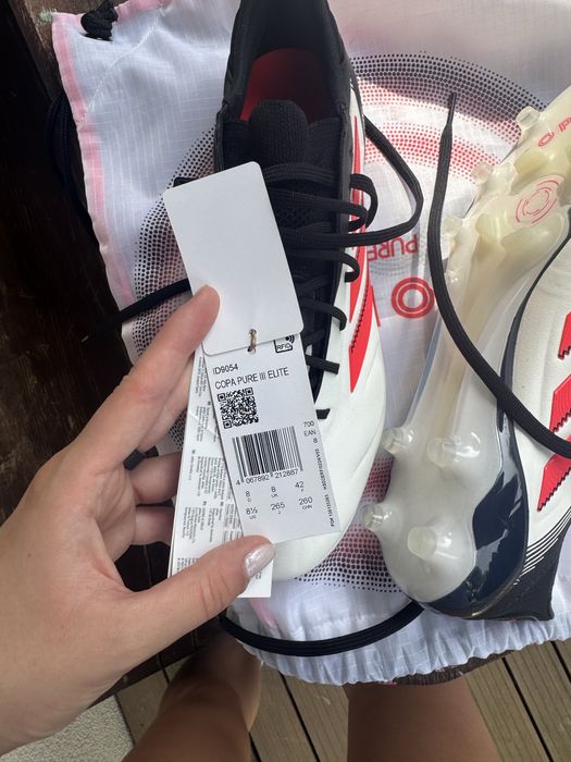 Ghete de fotball adidas nou noute cu saculet