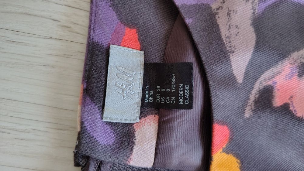 Rochie midi florală H&M 38