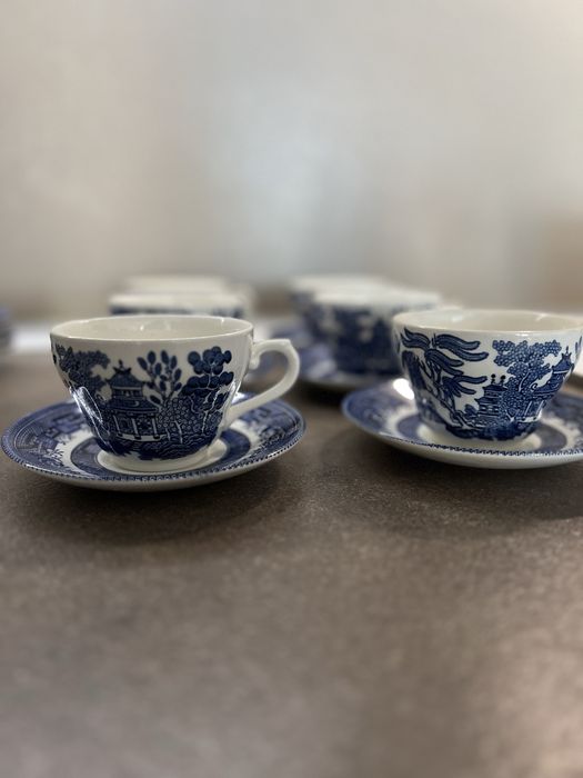 Сервиз blue willow churchill