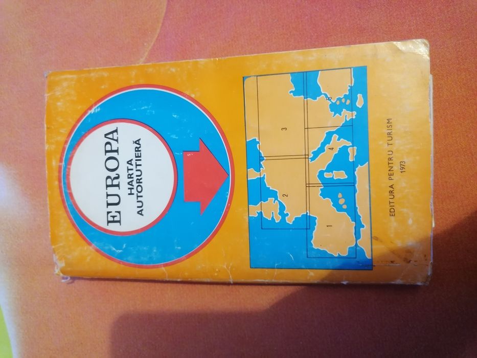 Harta Europei1973