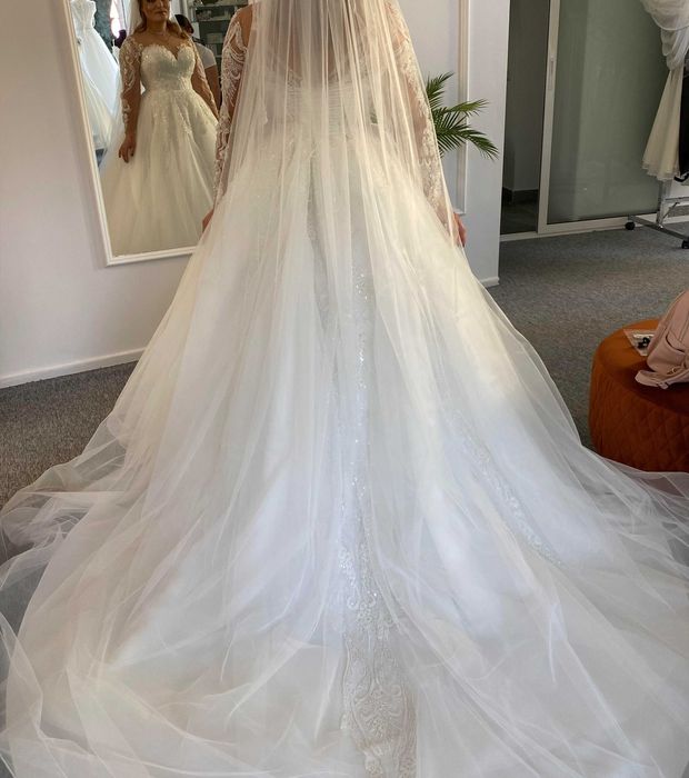 Rochie de mireasă A line