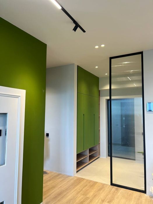 Стеклянные перегородки. Раздвижные системы