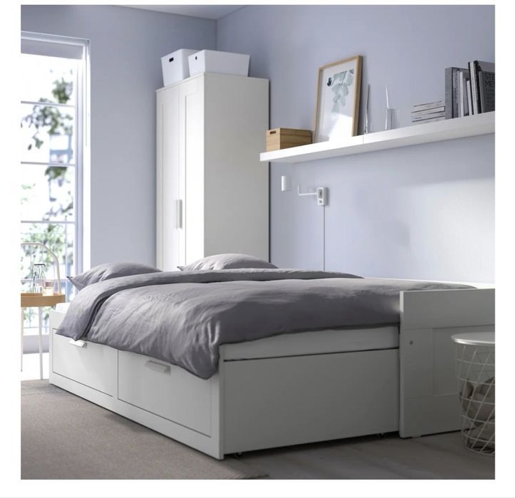 Кровать Бримнесс Икеа ikea brimness