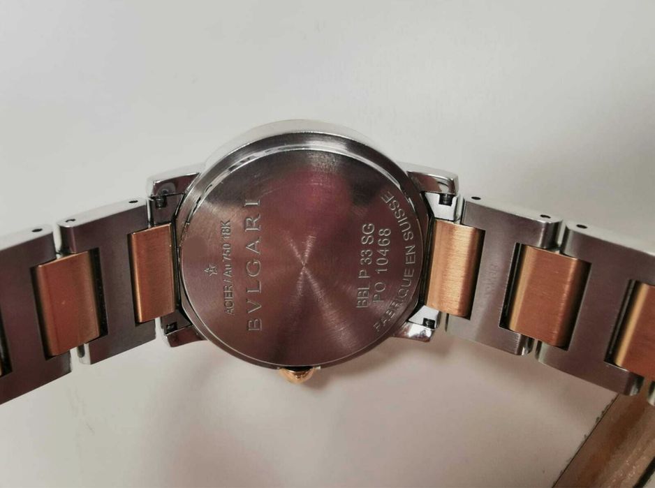 Ceas Bvlgari din aur cu diamante