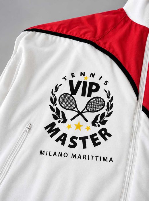 Geacă Sergio Tacchini VIP Master M / 44 roșu-alb | Track Jacket
