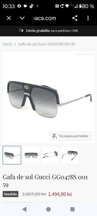 Ochelari Gucci in stare impecabila